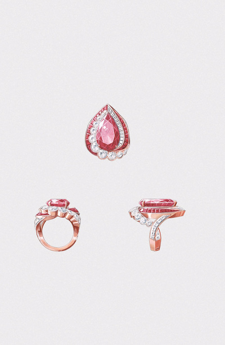 Van Cleef & Arpels Seven Seas 系列高級珠寶。